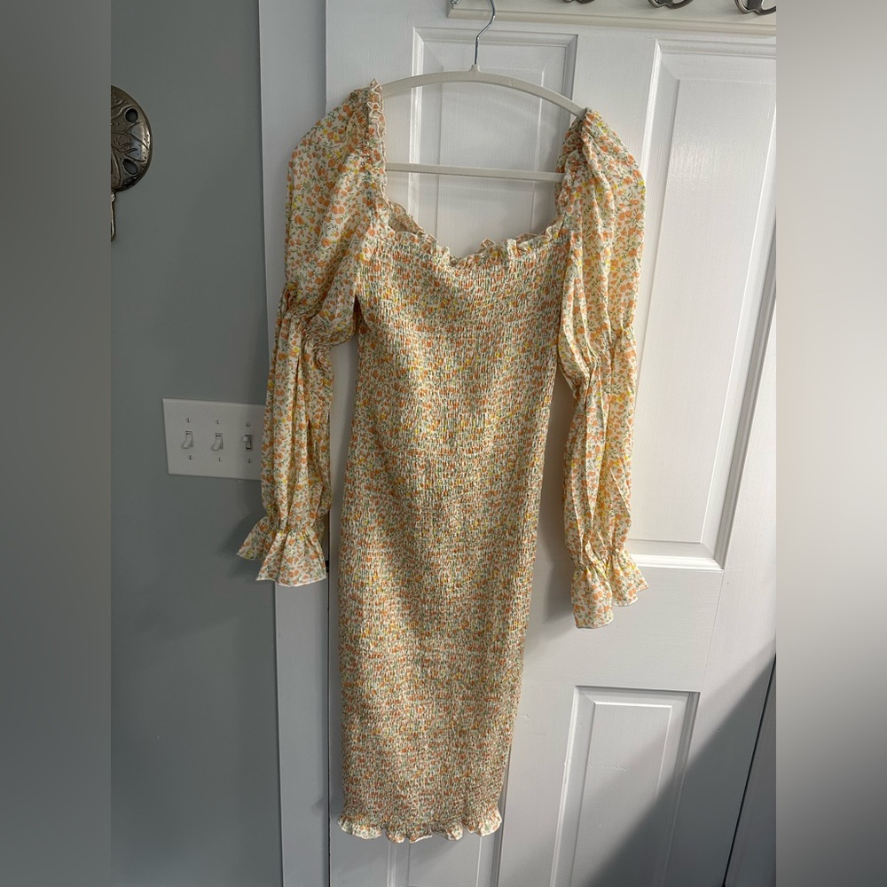NWT Petal + Pup Leila Dress in Orange